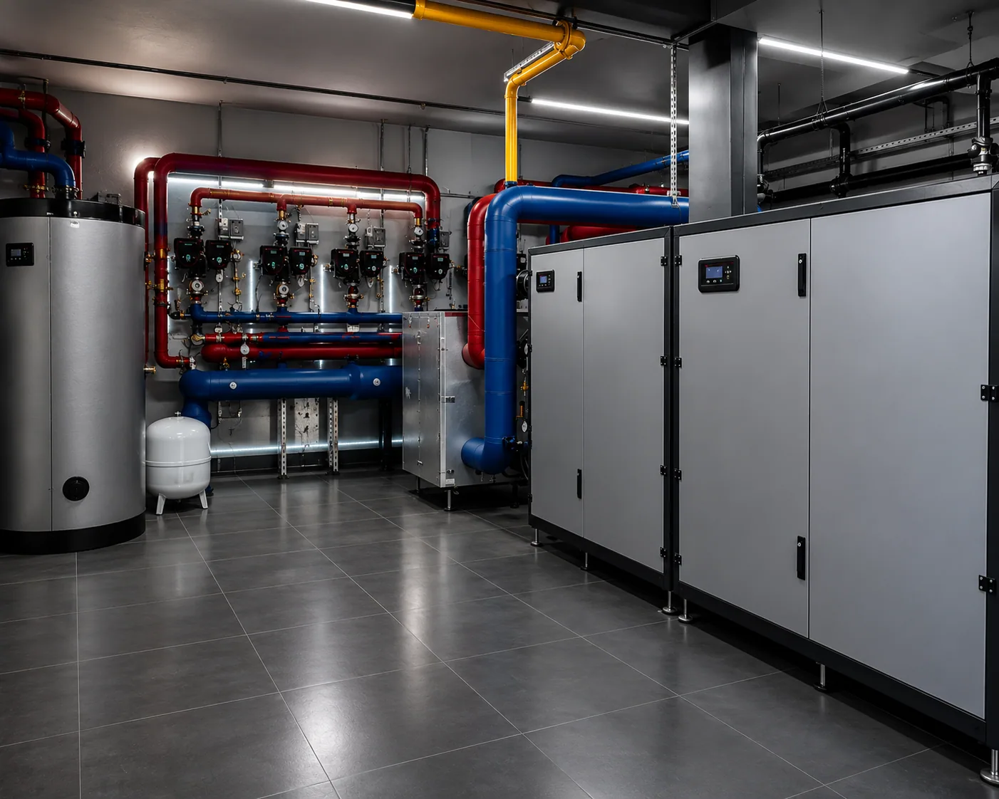 Centrale termica di ultima generazione realizzata a Recco, Genova
