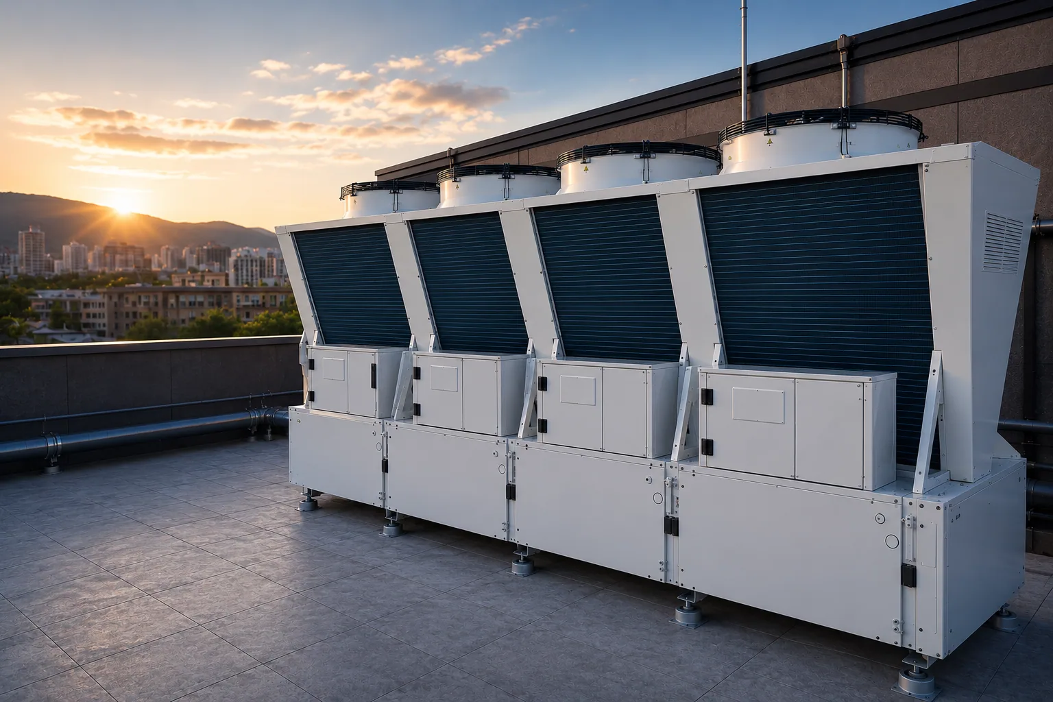 Pompe di calore installate presso la Prefettura